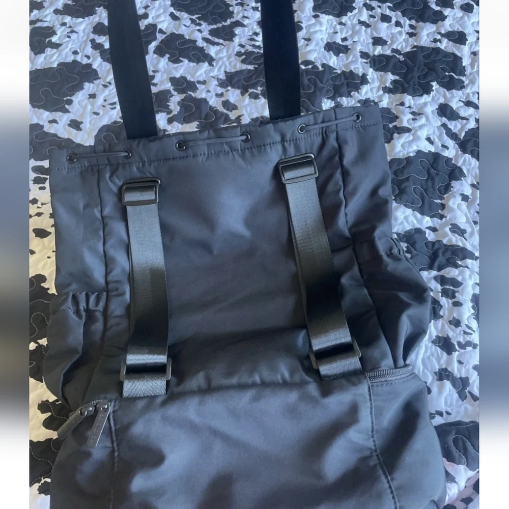 NWT Beyond Yoga Black Convertible Backpack